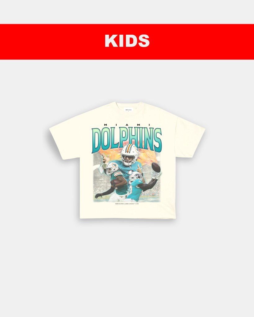 DOLPHINS - KIDS TEE - VIP - GAME CHANGERS TEE