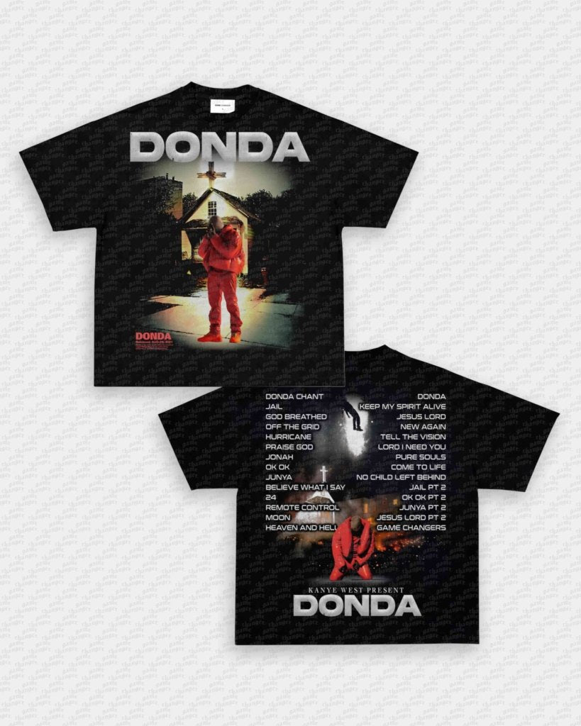 DONDA V2 TEE - [DS] - VIP - GAME CHANGERS - GAME CHANGERS GRAPHIC TEE