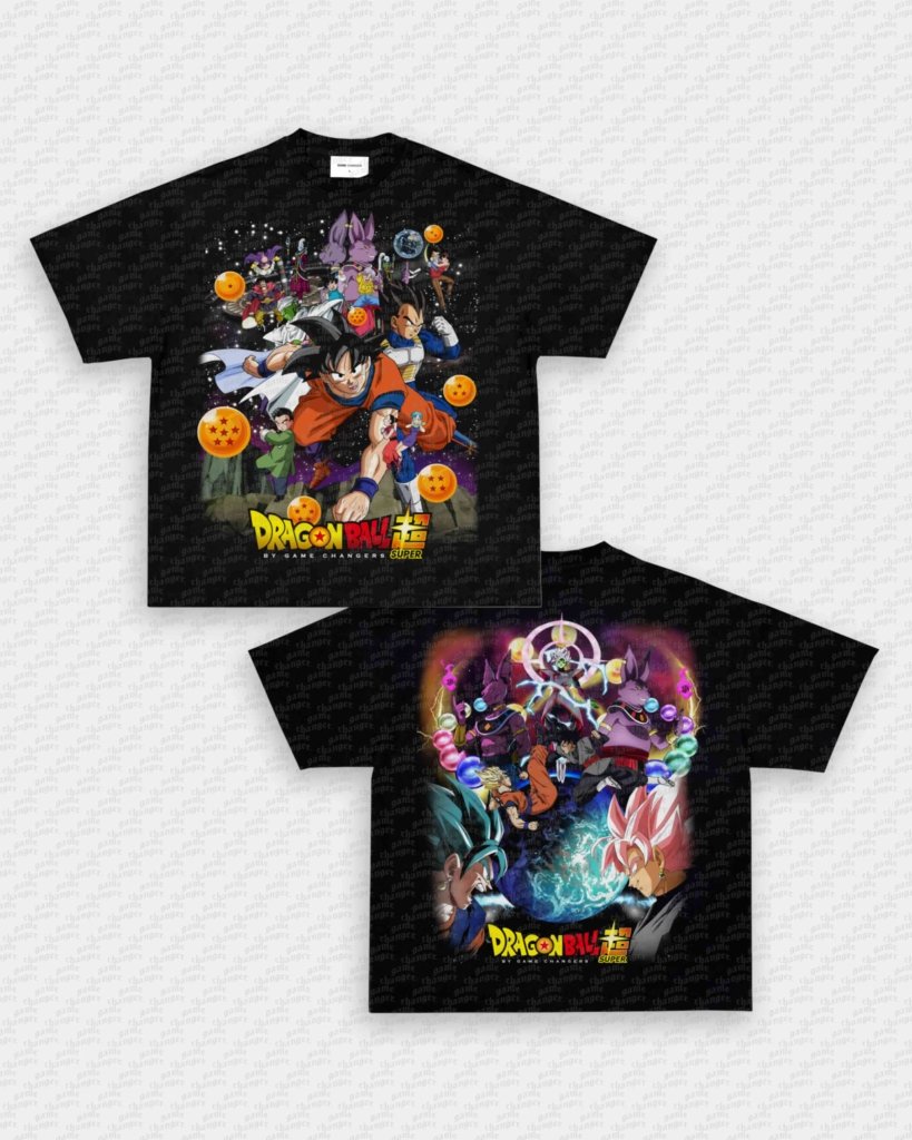 DRAGON BALL SUPER TEE - [DS] - VIP - GAME CHANGERS GRAPHIC TEE