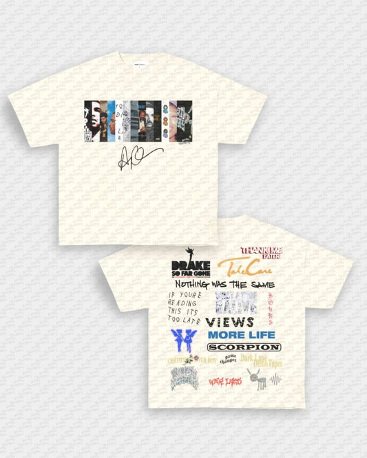 DRAKE CATALOG TEE - [DS] - VIP - GAME CHANGERS GRAPHIC TEE