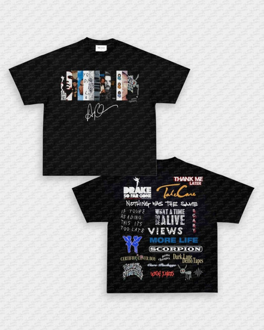 DRAKE CATALOG TEE - [DS] - VIP - GAME CHANGERS GRAPHIC TEE