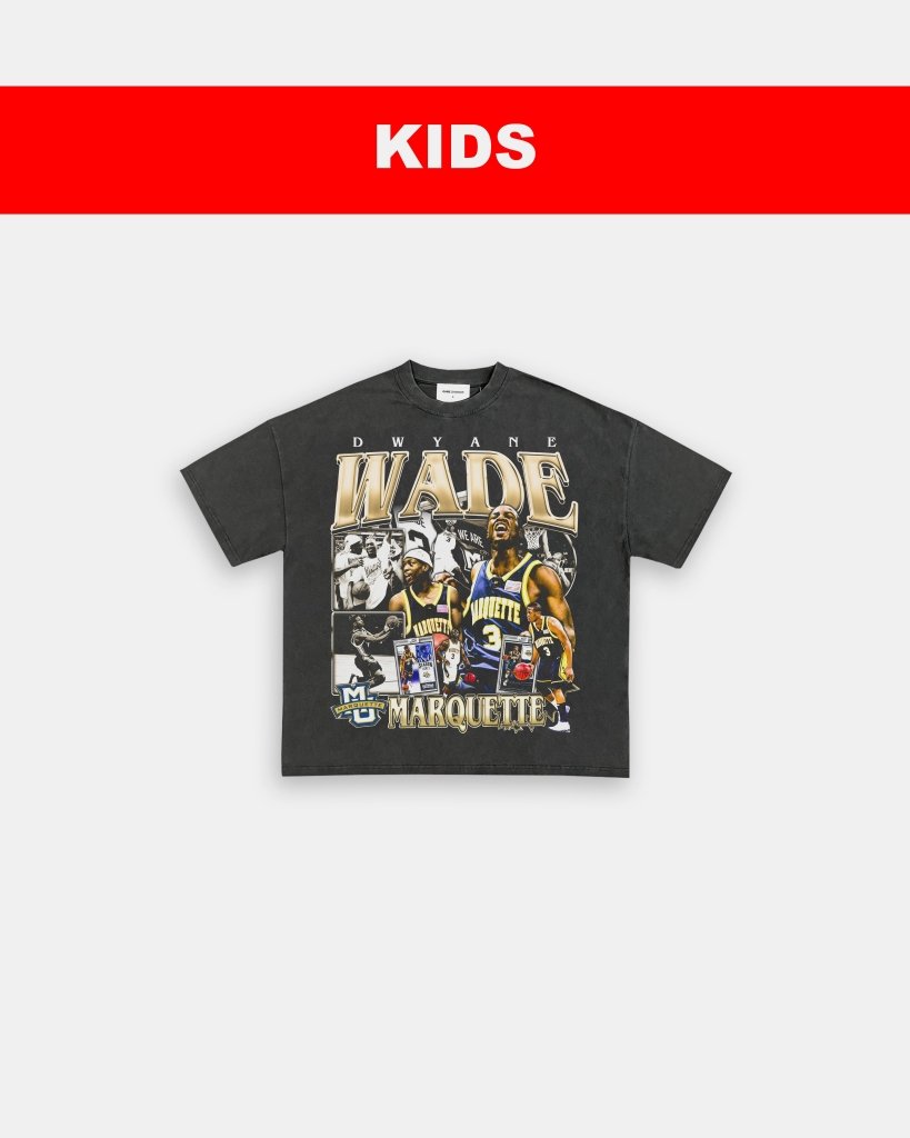 DWYANE WADE - MARQUETTE - KIDS TEE - VIP - GAME CHANGERS TEE