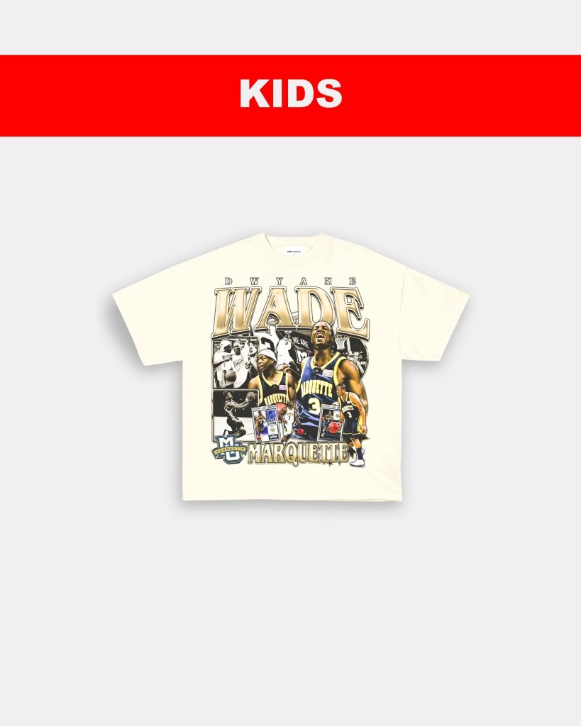 DWYANE WADE - MARQUETTE - KIDS TEE - VIP - GAME CHANGERS TEE