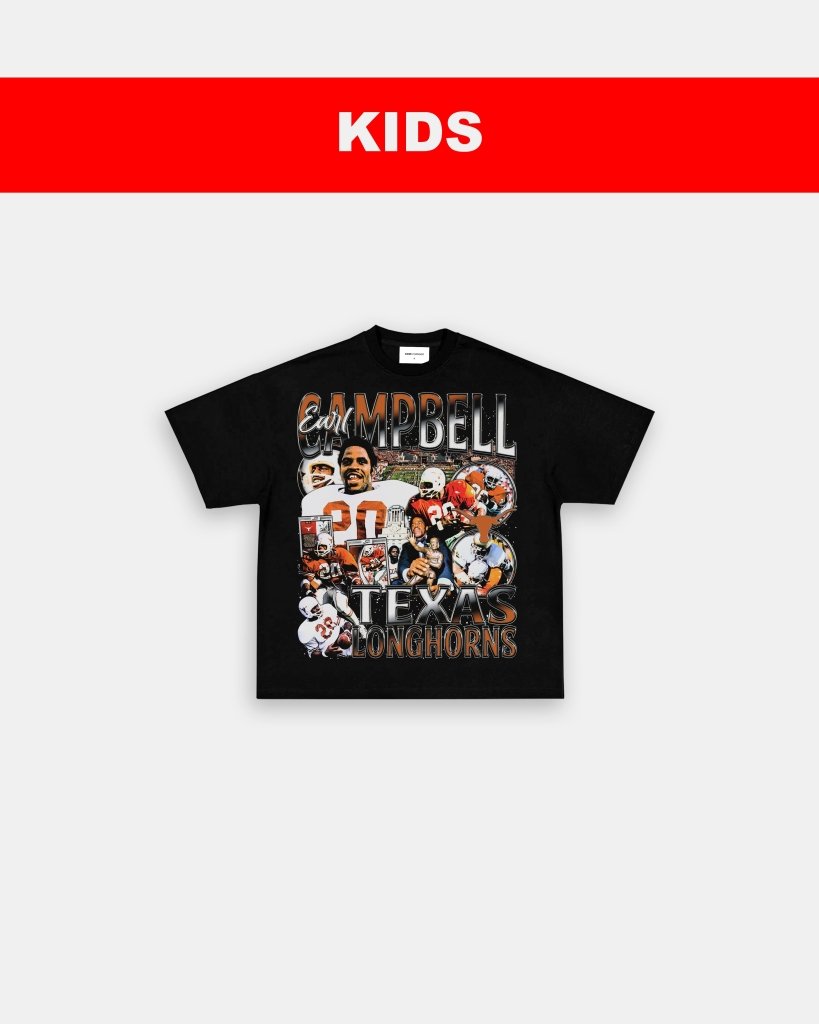 EARL CAMPBELL - KIDS TEE - VIP - GAME CHANGERS TEE