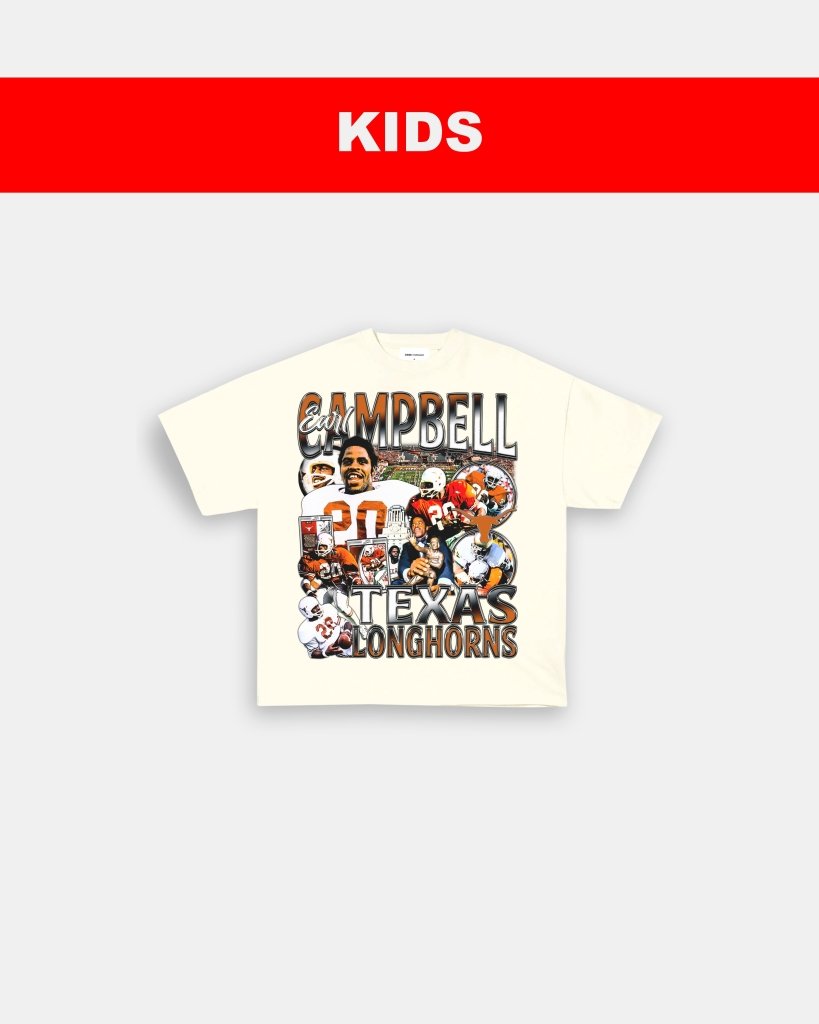 EARL CAMPBELL - KIDS TEE - VIP - GAME CHANGERS TEE