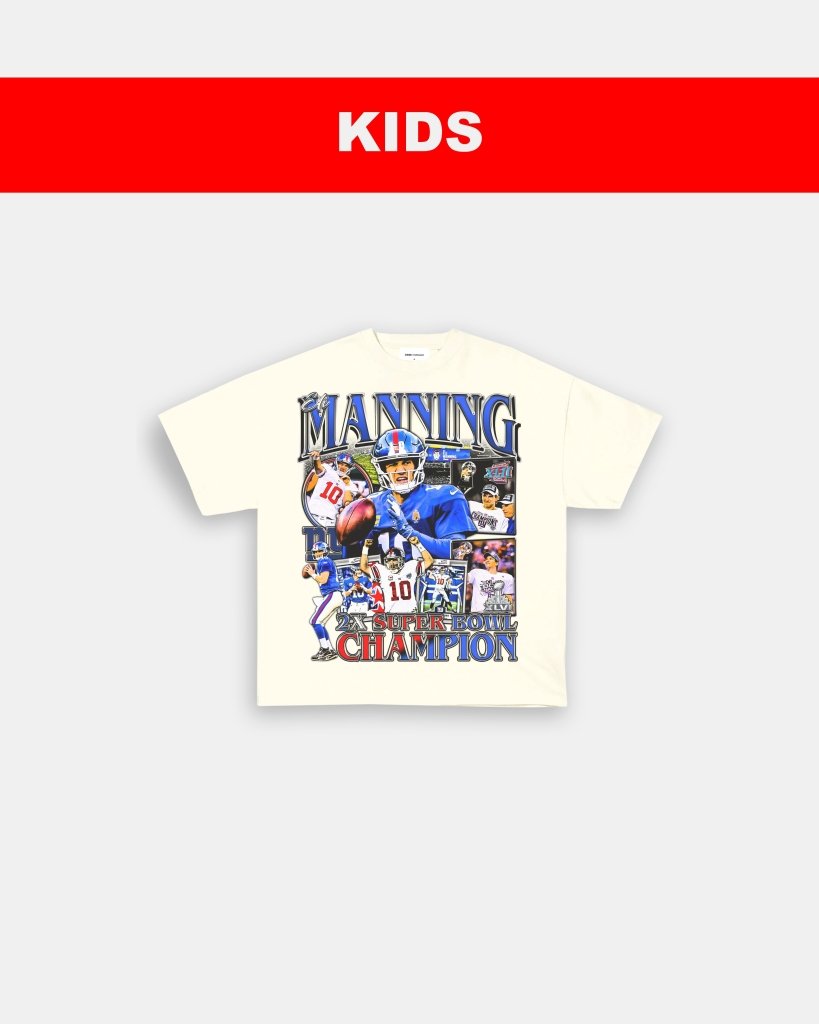 ELI MANNING - KIDS TEE - VIP - GAME CHANGERS TEE