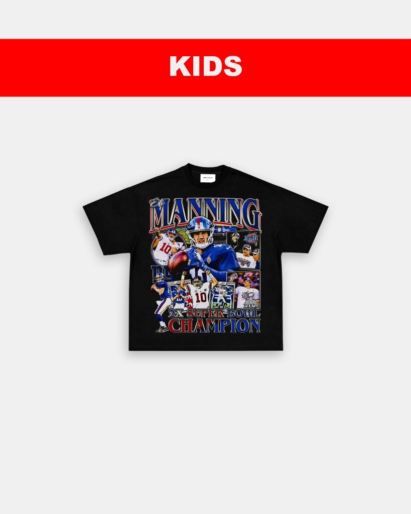 ELI MANNING - KIDS TEE - VIP - GAME CHANGERS TEE