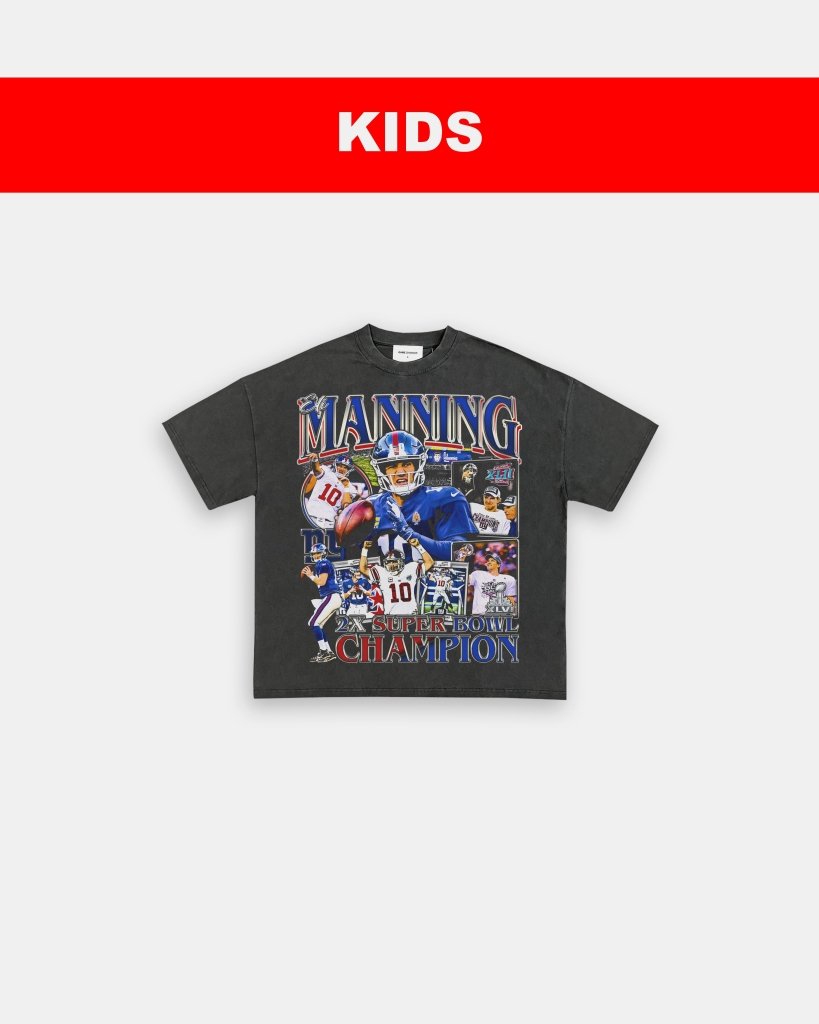 ELI MANNING - KIDS TEE - VIP - GAME CHANGERS TEE