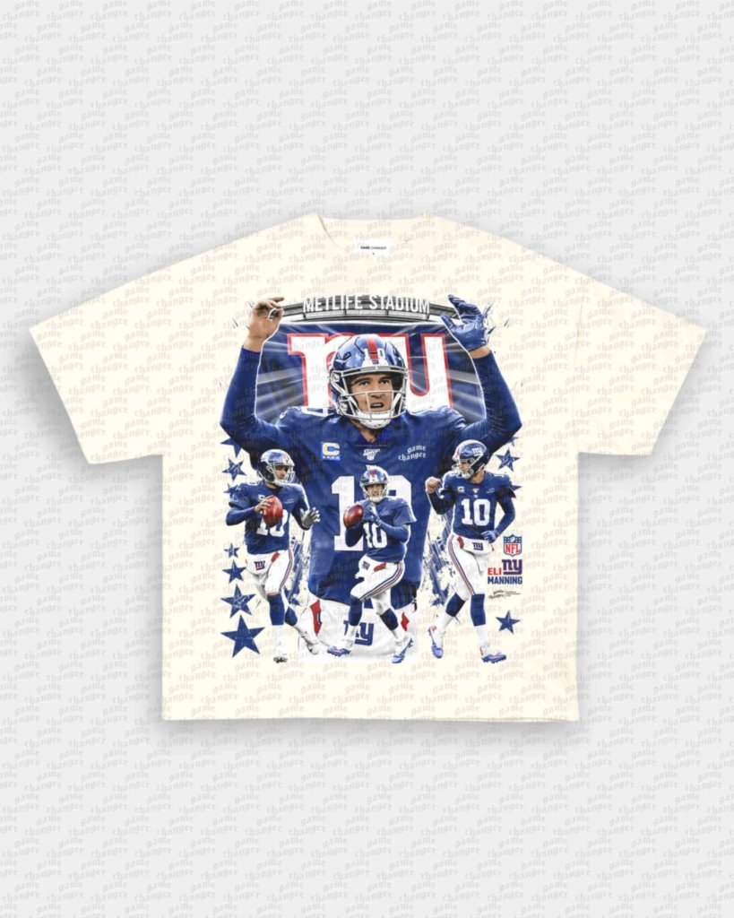 ELI MANNING V2 TEE - VIP - GAME CHANGERS GRAPHIC TEE