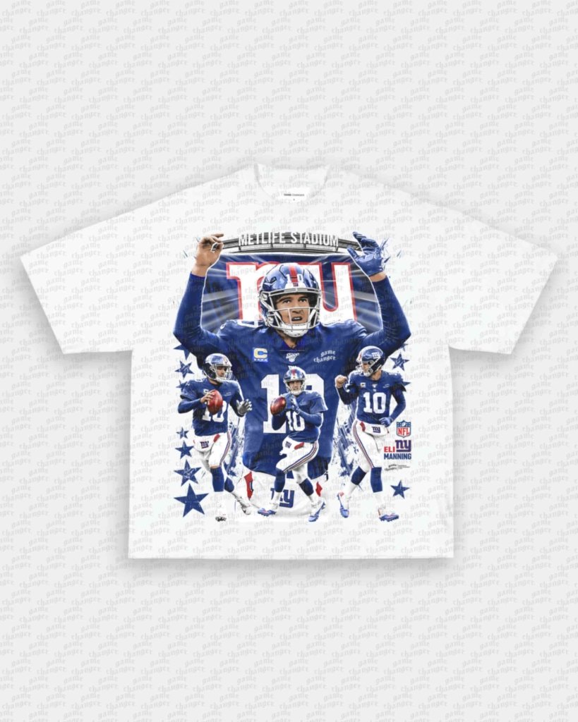 ELI MANNING V2 TEE - VIP - GAME CHANGERS GRAPHIC TEE