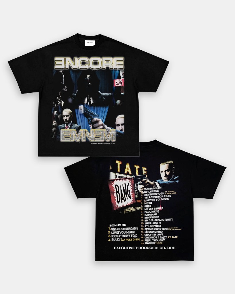 EMINEM - ENCORE TEE - [DS] - VIP - GAME CHANGERS TEE