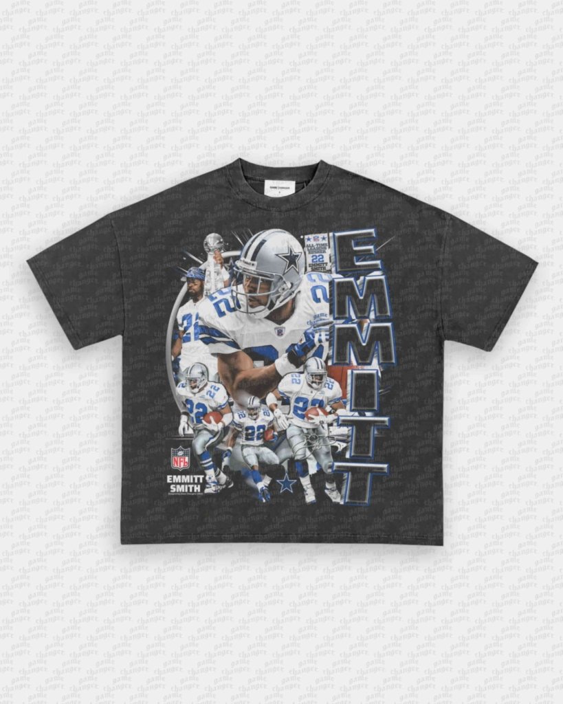 EMMITT SMITH V2 TEE - VIP - GAME CHANGERS - GAME CHANGERS GRAPHIC TEE