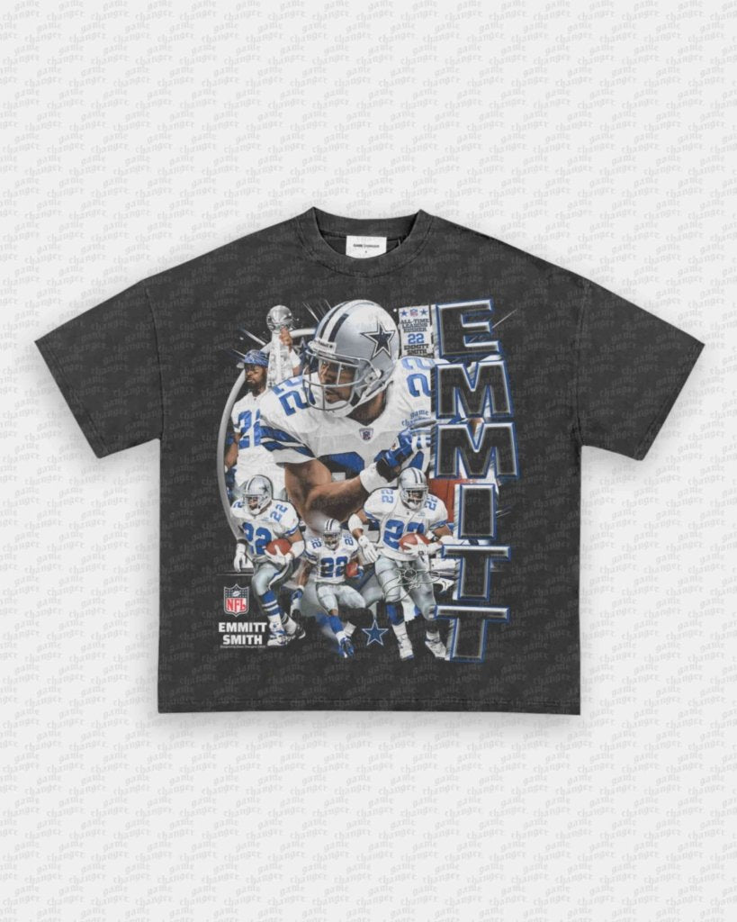 EMMITT SMITH V2 TEE - VIP - GAME CHANGERS - GAME CHANGERS GRAPHIC TEE