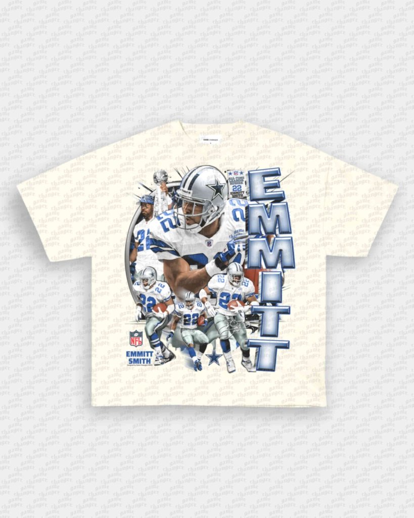 EMMITT SMITH V2 TEE - VIP - GAME CHANGERS - GAME CHANGERS GRAPHIC TEE