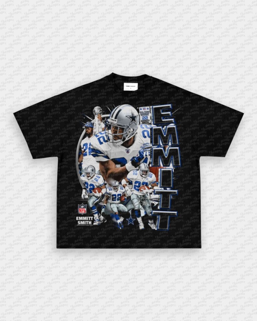 EMMITT SMITH V2 TEE - VIP - GAME CHANGERS - GAME CHANGERS GRAPHIC TEE