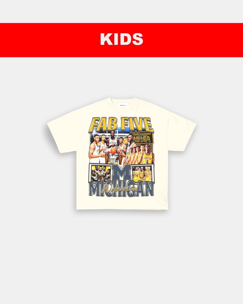 FAB FIVE - KIDS TEE - VIP - GAME CHANGERS TEE