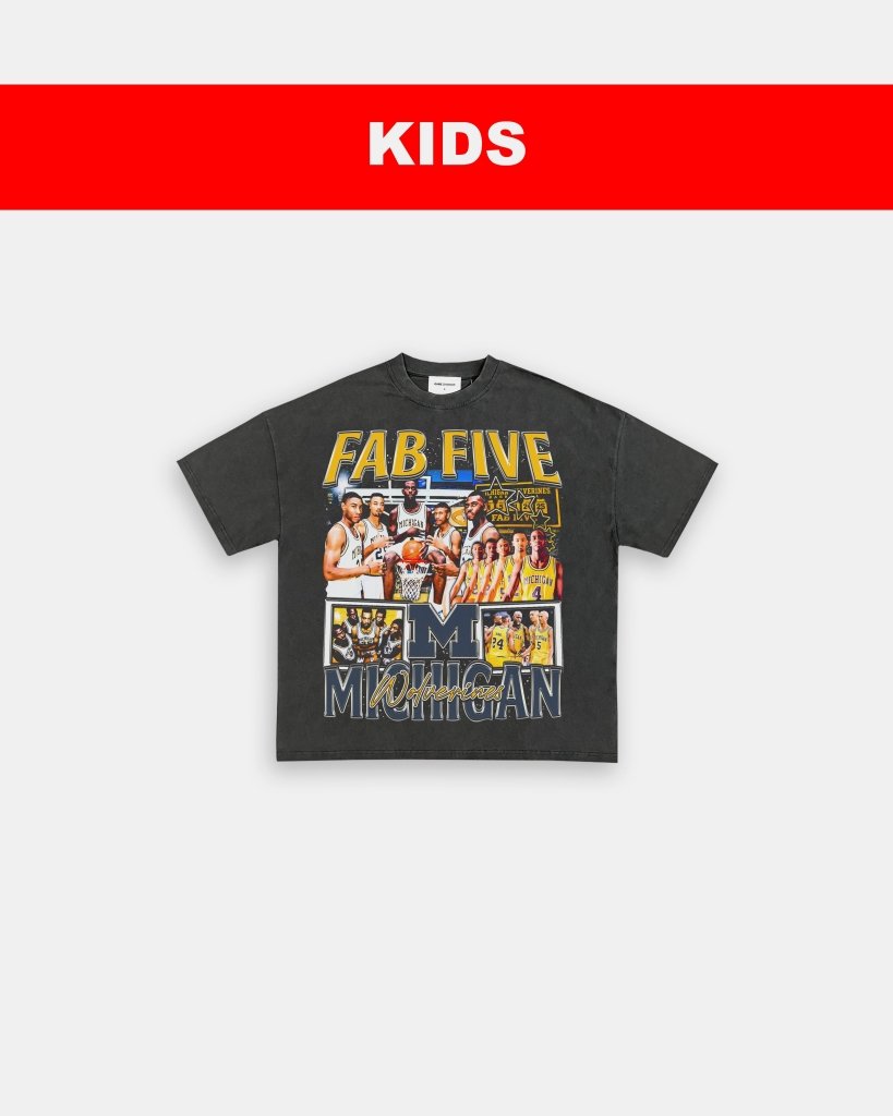 FAB FIVE - KIDS TEE - VIP - GAME CHANGERS TEE