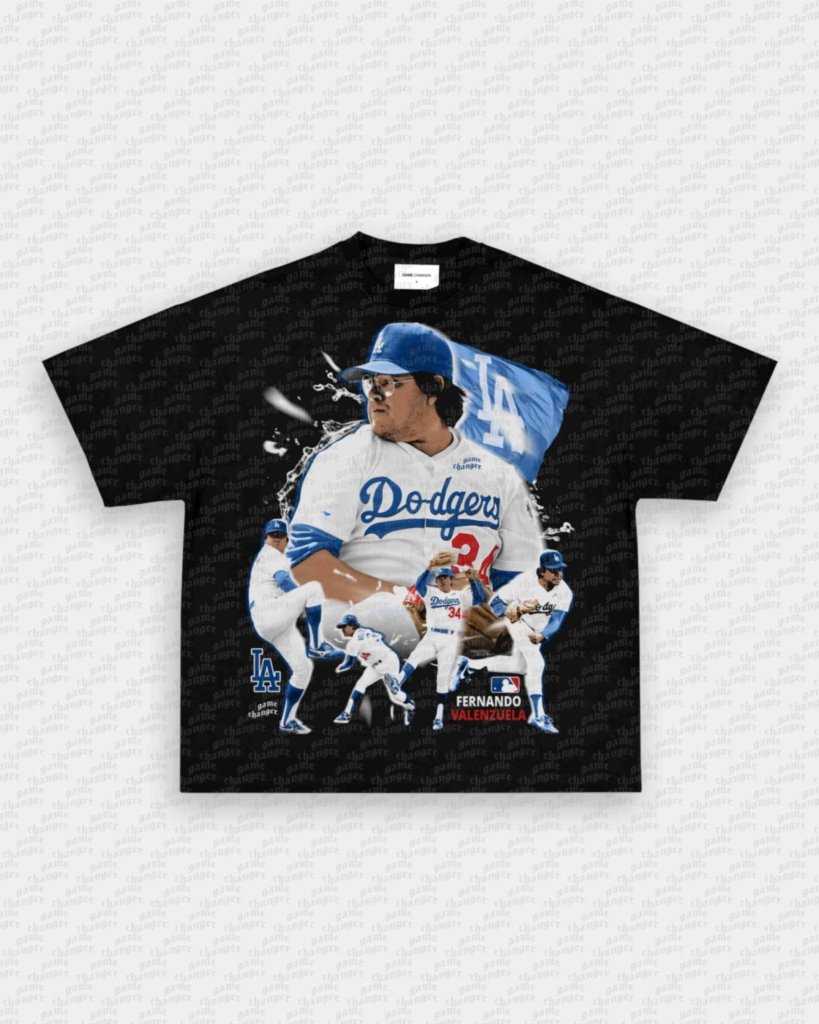 FERNANDO VALENZUELA TEE - VIP - GAME CHANGERS - GAME CHANGERS GRAPHIC TEE
