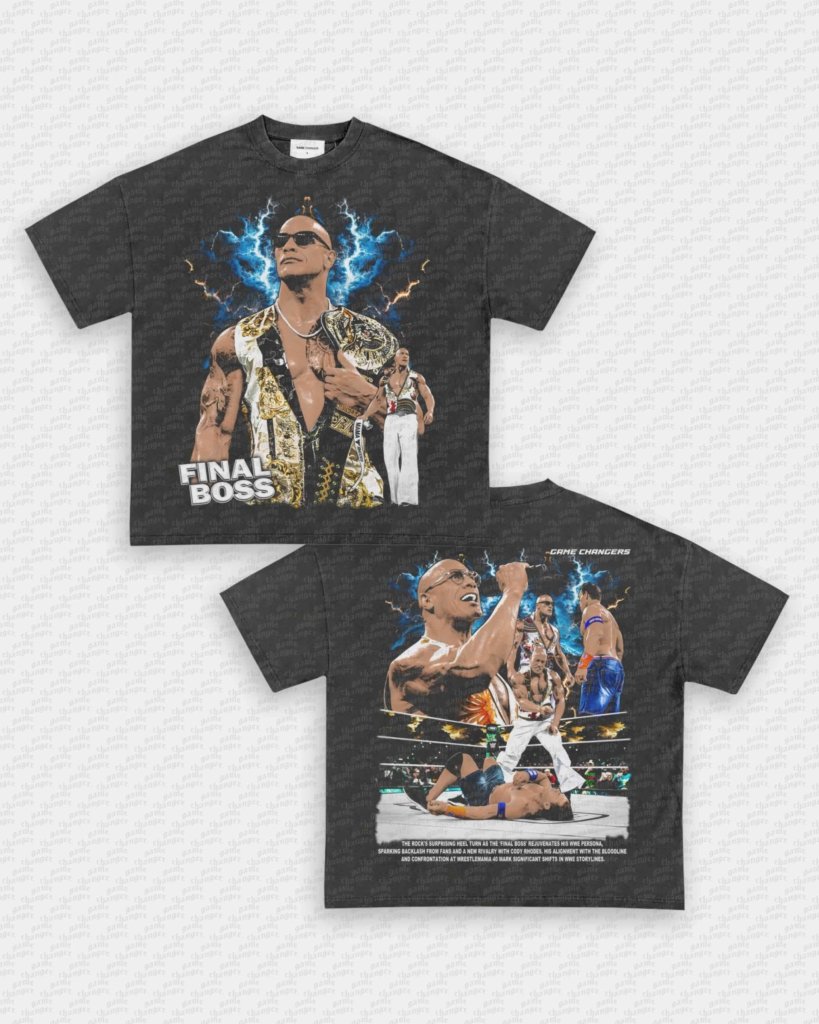 FINAL BOSS V2 TEE - [DS] - VIP - GAME CHANGERS - GAME CHANGERS GRAPHIC TEE