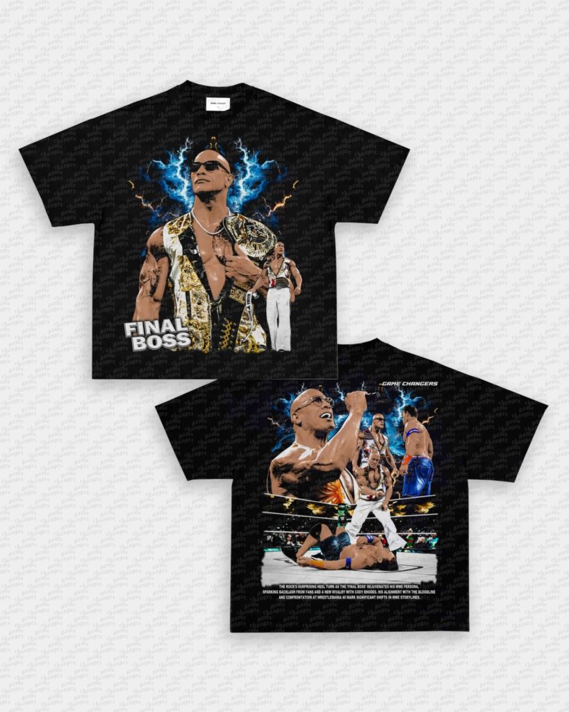 FINAL BOSS V2 TEE - [DS] - VIP - GAME CHANGERS - GAME CHANGERS GRAPHIC TEE