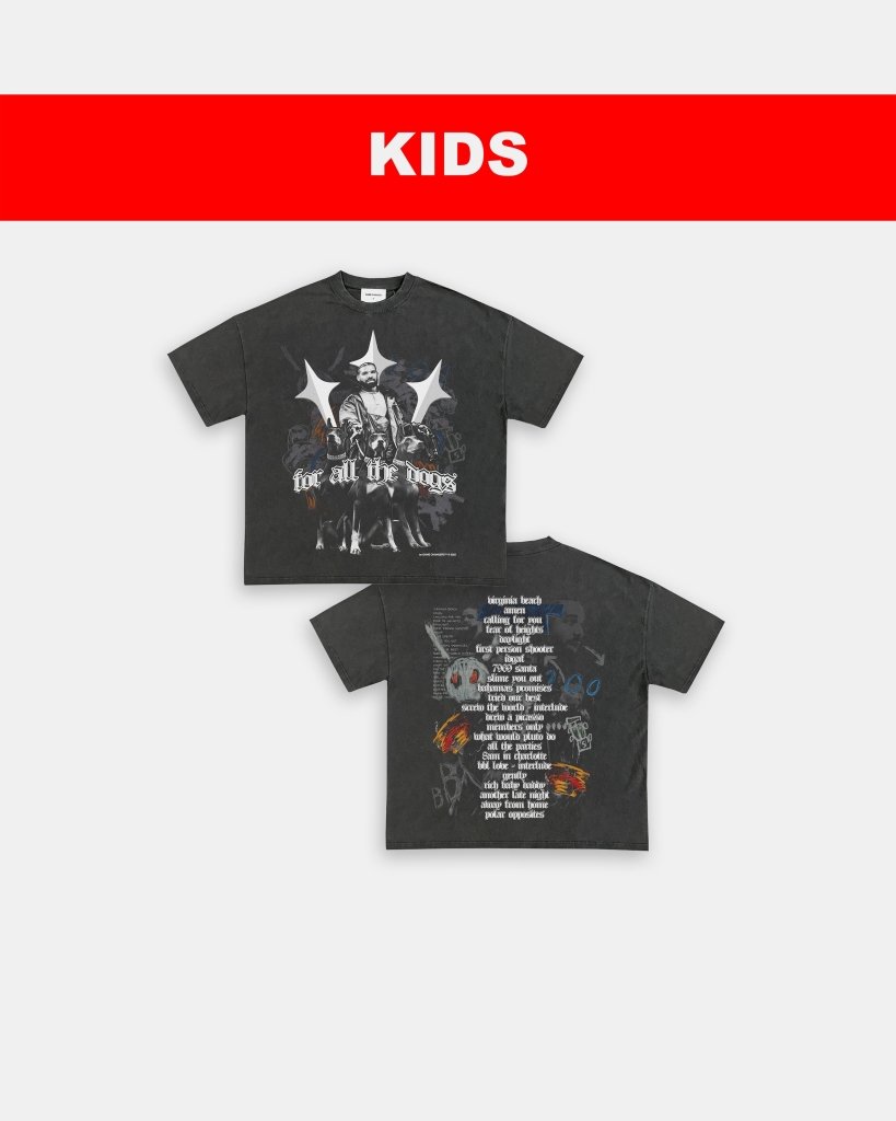 FOR ALL THE DOGS V4 - KIDS TEE - [DS] - VIP - GAME CHANGERS TEE