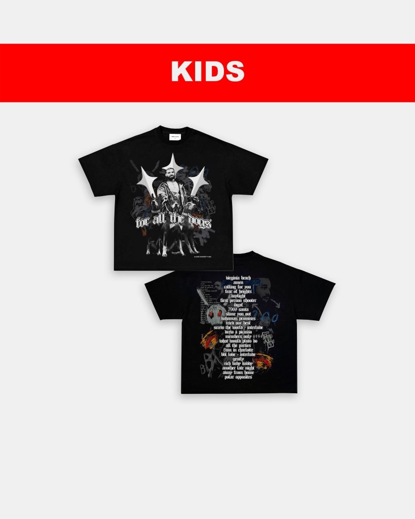 FOR ALL THE DOGS V4 - KIDS TEE - [DS] - VIP - GAME CHANGERS TEE