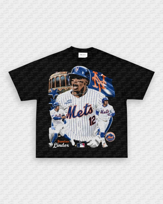 FRANCISCO LINDOR V2 TEE - VIP - GAME CHANGERS - GAME CHANGERS GRAPHIC TEE