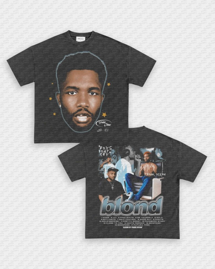 FRANK OCEAN V6 TEE - [DS] - VIP - GAME CHANGERS - GAME CHANGERS GRAPHIC TEE