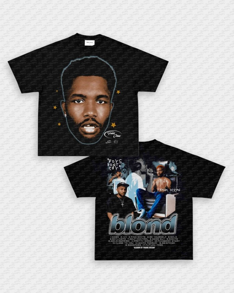 FRANK OCEAN V6 TEE - [DS] - VIP - GAME CHANGERS - GAME CHANGERS GRAPHIC TEE