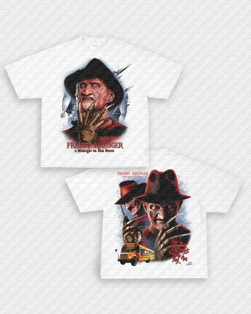 FREDDY KRUEGER V3 TEE - [DS] - VIP - GAME CHANGERS - GAME CHANGERS GRAPHIC TEE