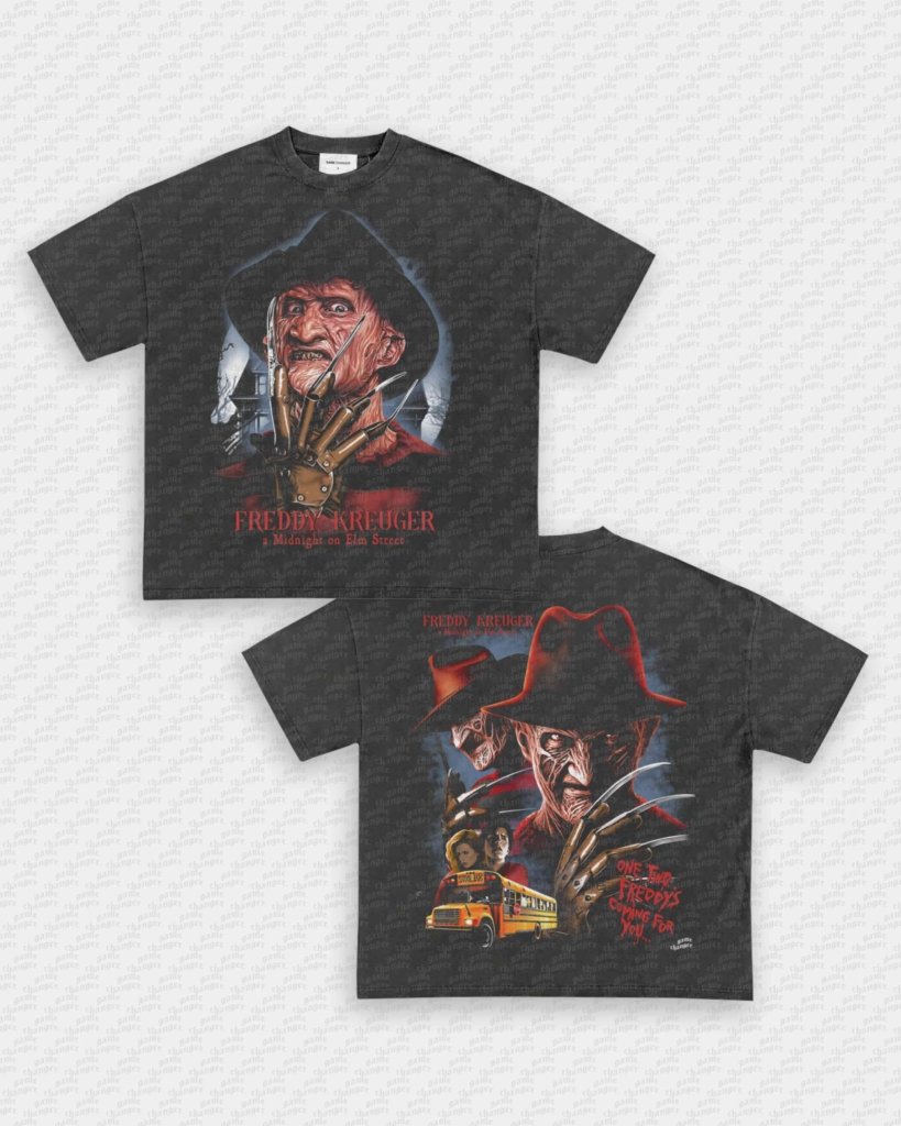 FREDDY KRUEGER V3 TEE - [DS] - VIP - GAME CHANGERS - GAME CHANGERS GRAPHIC TEE