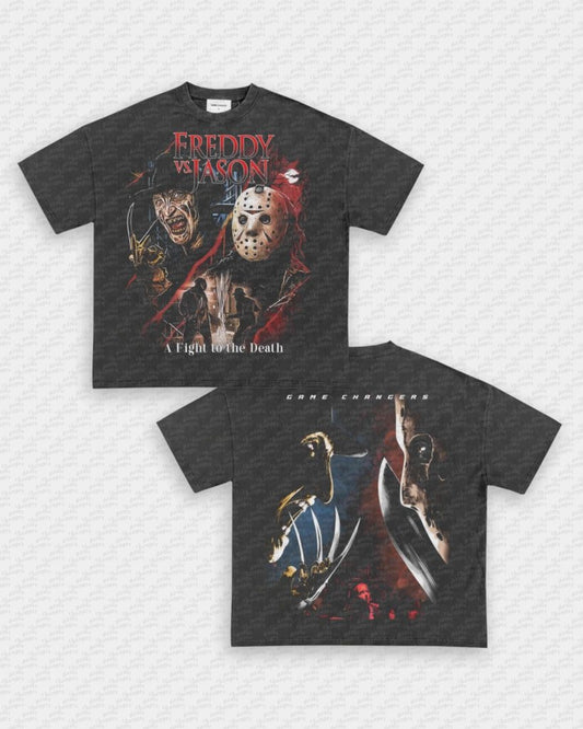 FREDDY VS JASON V2 TEE - [DS] - VIP - GAME CHANGERS - GAME CHANGERS GRAPHIC TEE
