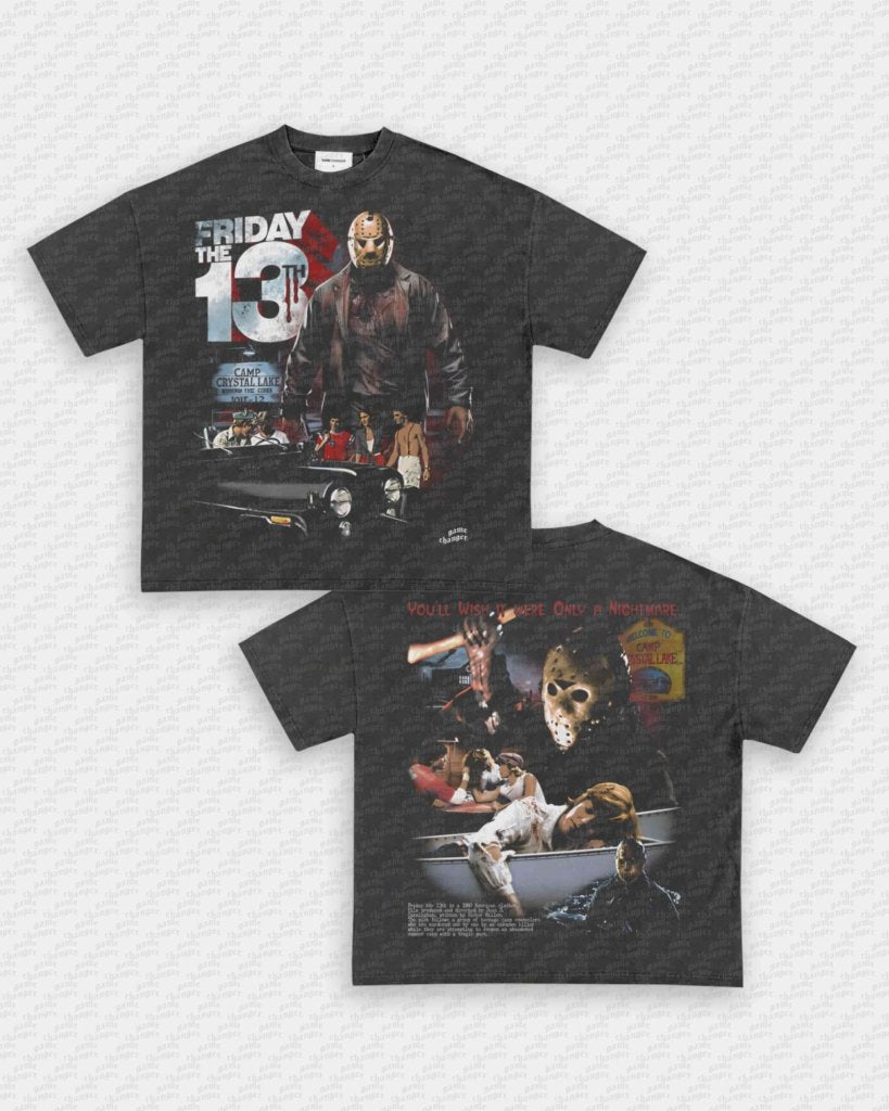 FRIDAY THE 13TH TEE - [DS] - VIP - GAME CHANGERS - GAME CHANGERS GRAPHIC TEE