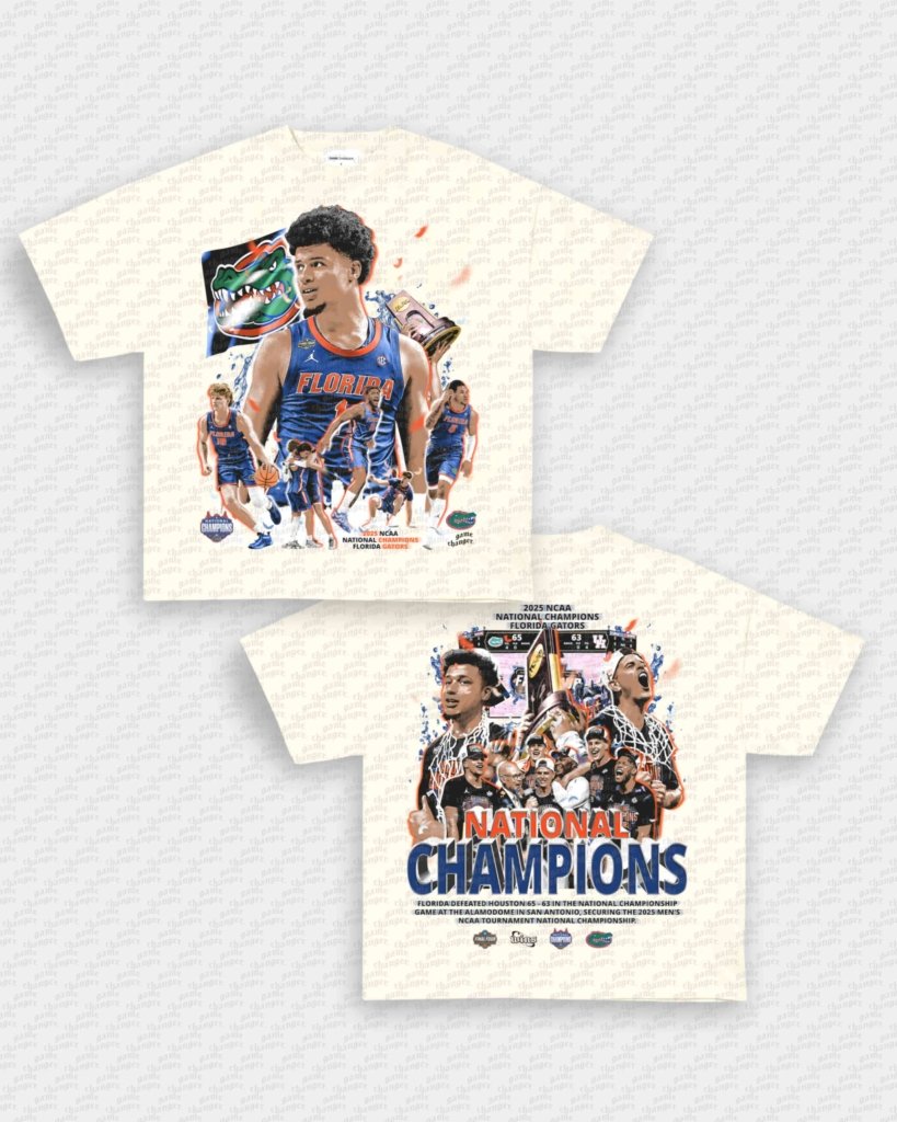 GATORS NATIONAL CHAMPS TEE - [DS] - VIP - GAME CHANGERS - GAME CHANGERS GRAPHIC TEE