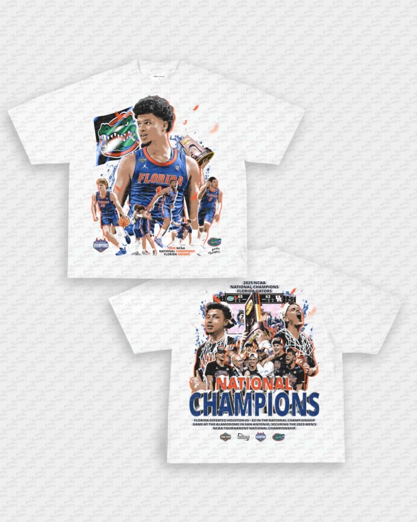 GATORS NATIONAL CHAMPS TEE - [DS] - VIP - GAME CHANGERS - GAME CHANGERS GRAPHIC TEE