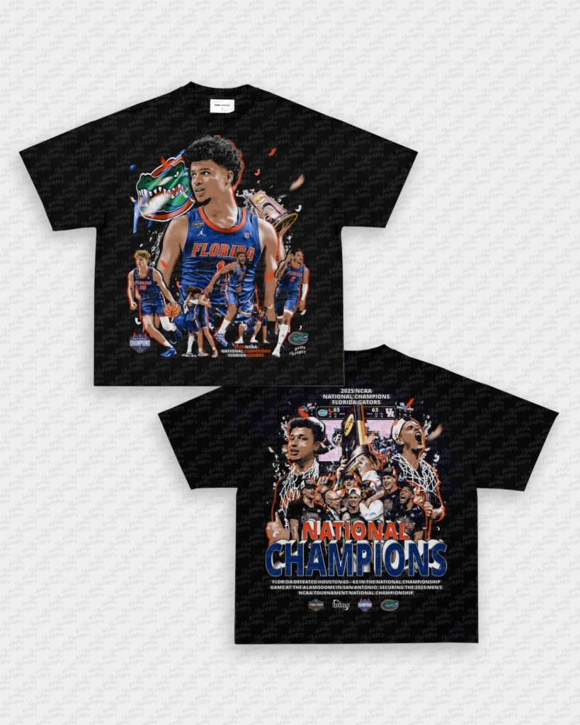 GATORS NATIONAL CHAMPS TEE - [DS] - VIP - GAME CHANGERS - GAME CHANGERS GRAPHIC TEE