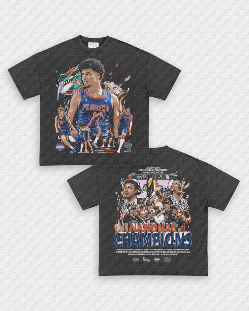GATORS NATIONAL CHAMPS TEE - [DS] - VIP - GAME CHANGERS - GAME CHANGERS GRAPHIC TEE