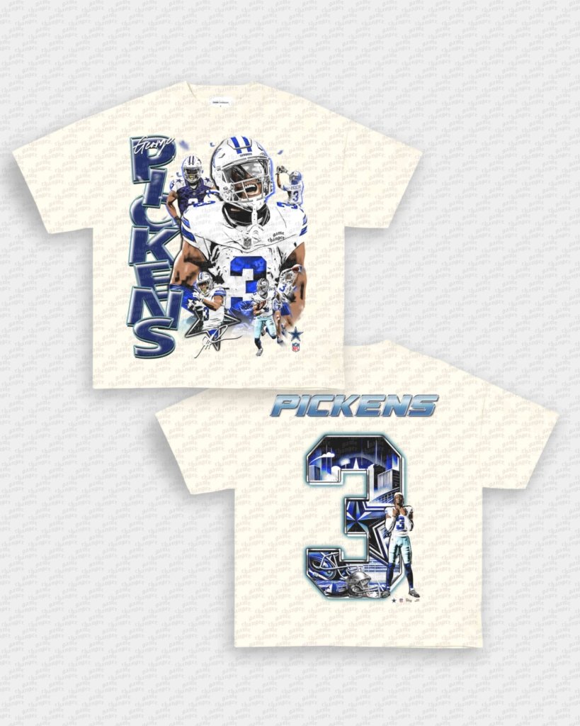 GEORGE PICKENS - COWBOYS TEE - [DS] - VIP - GAME CHANGERS - GAME CHANGERS GRAPHIC TEE