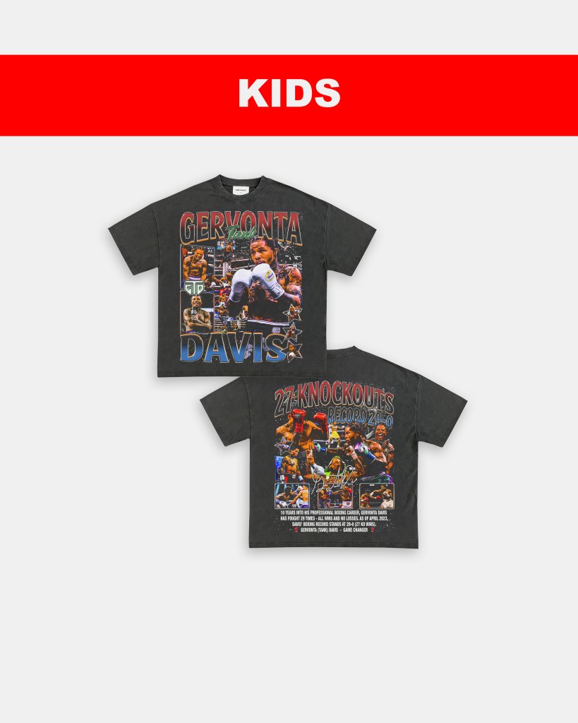GERVONTA DAVIS - KIDS TEE - [DS] - VIP - GAME CHANGERS TEE