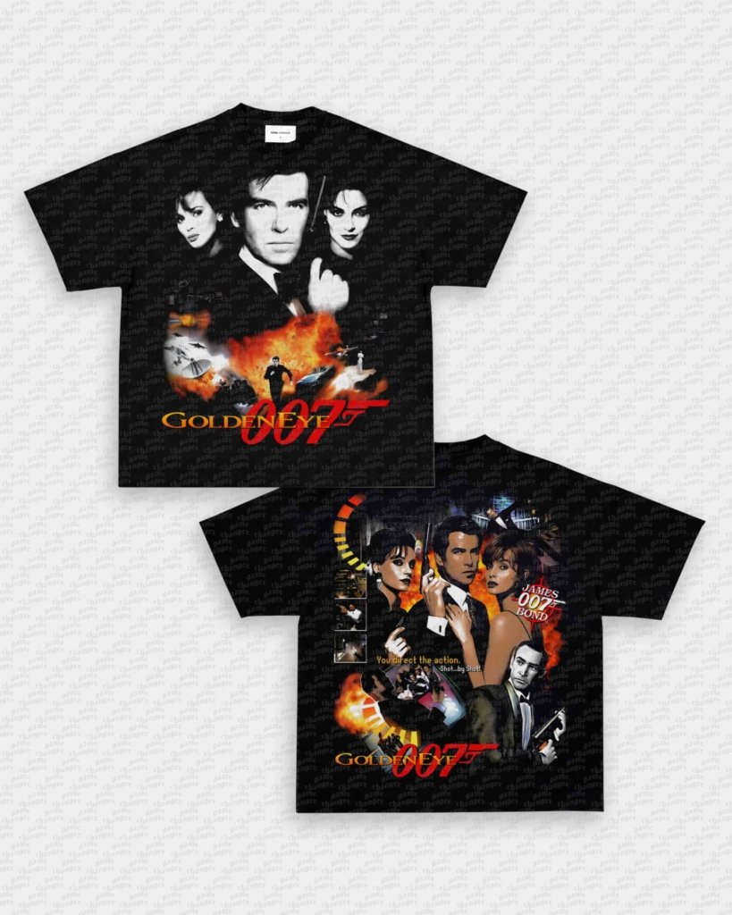 GOLDEN EYE 007 TEE - [DS] - VIP - GAME CHANGERS - GAME CHANGERS GRAPHIC TEE