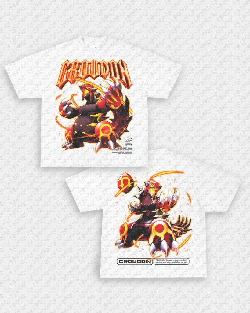 GROUDON TEE - [DS] - VIP - GAME CHANGERS - GAME CHANGERS GRAPHIC TEE