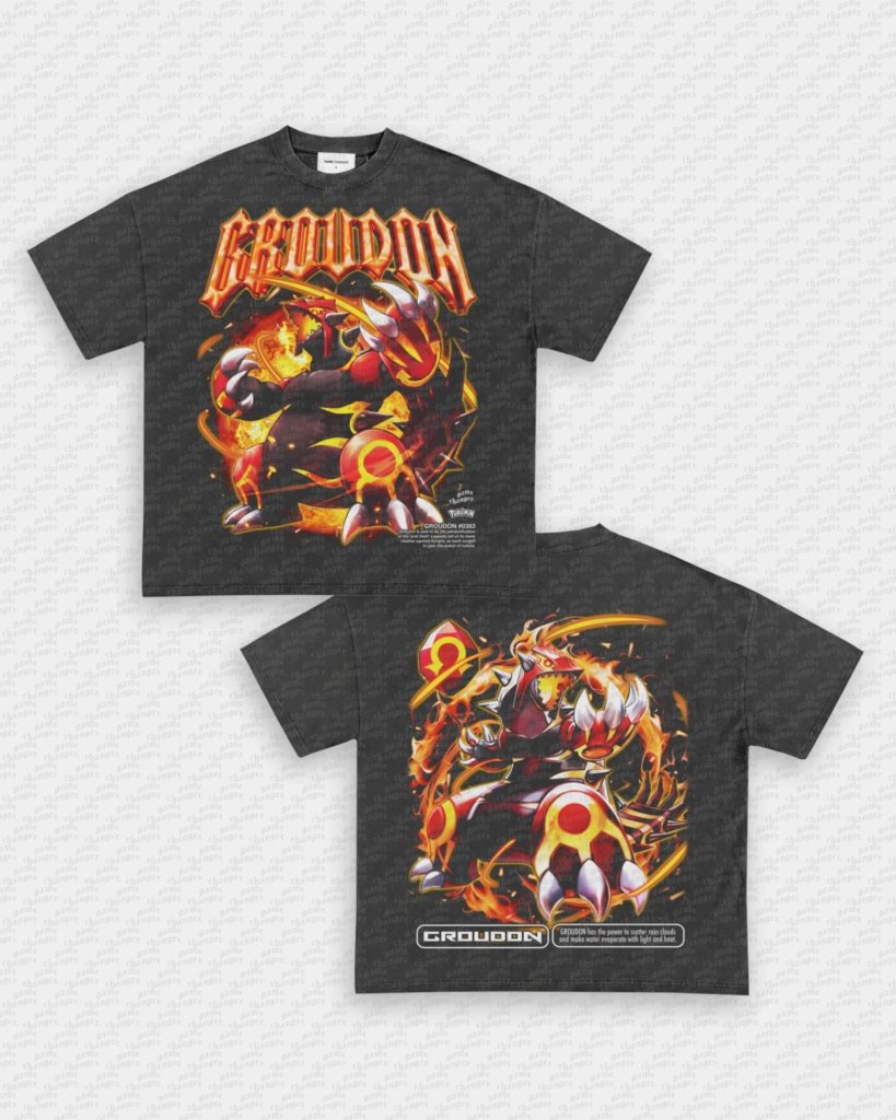 GROUDON TEE - [DS] - VIP - GAME CHANGERS - GAME CHANGERS GRAPHIC TEE