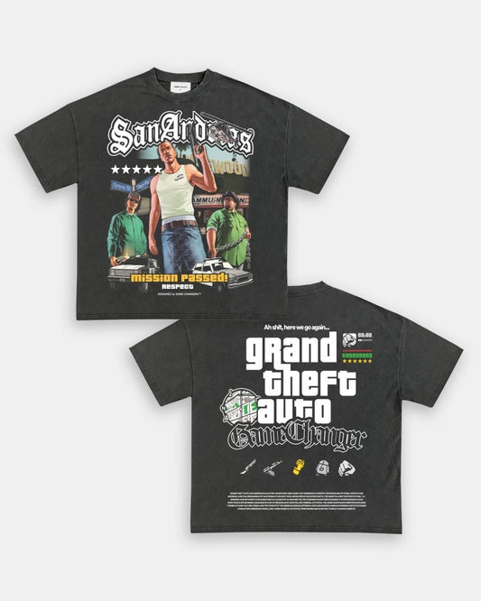 GTA SAN ANDREAS TEE - [DS] - VIP - GAME CHANGERS TEE