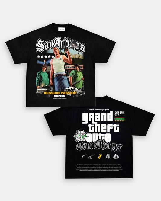 GTA SAN ANDREAS TEE - [DS] - VIP - GAME CHANGERS TEE