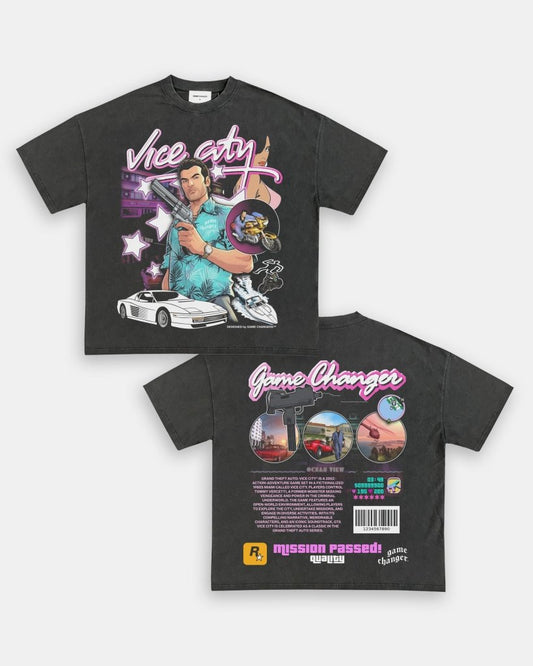 GTA VICE CITY TEE - [DS] - VIP - GAME CHANGERS TEE