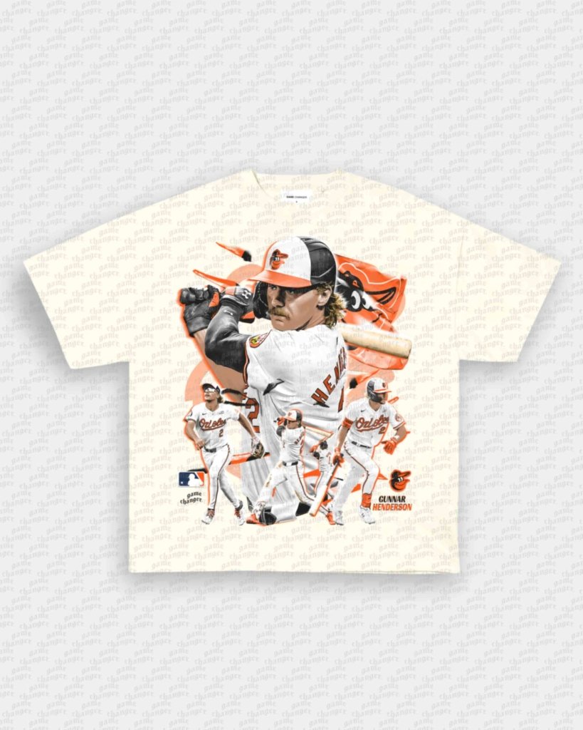 GUNNAR HENDERSON V2 TEE - VIP - GAME CHANGERS - GAME CHANGERS GRAPHIC TEE