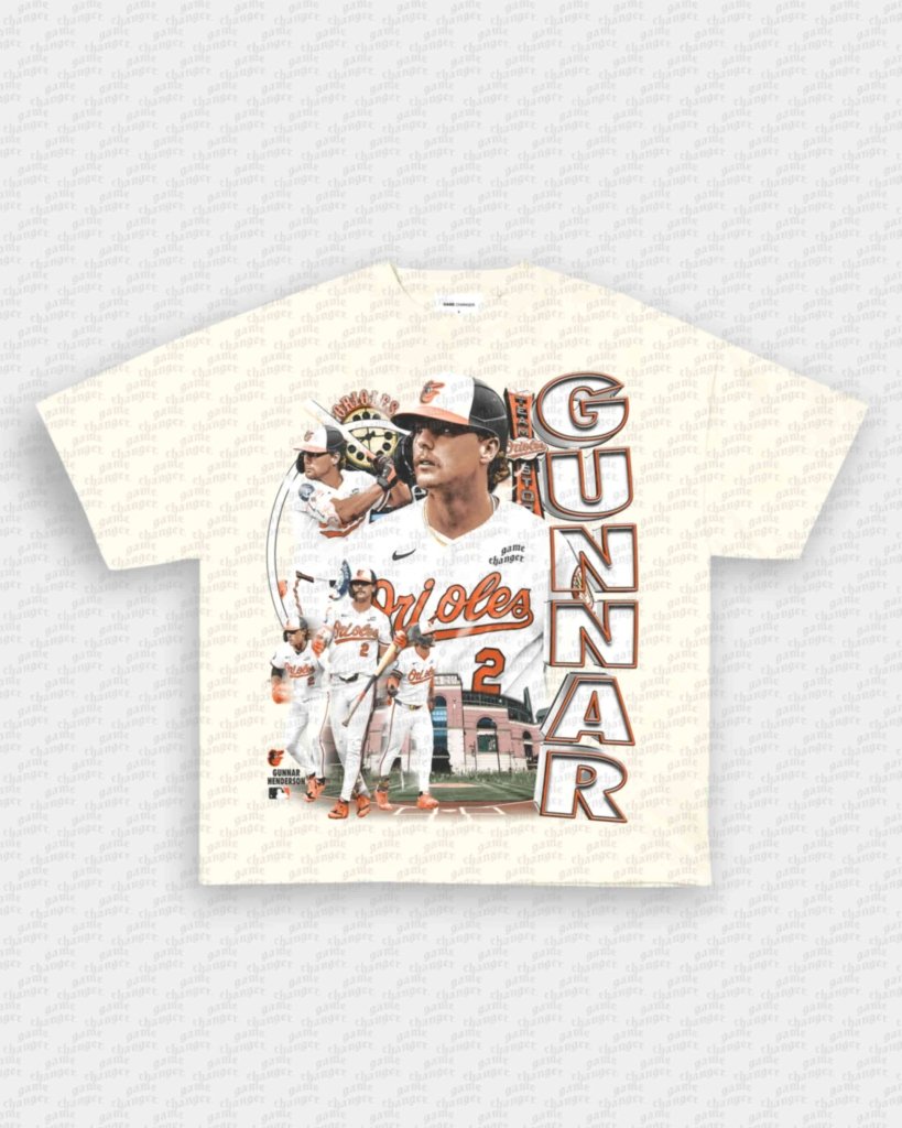 GUNNAR HENDERSON V3 TEE - VIP - GAME CHANGERS - GAME CHANGERS GRAPHIC TEE