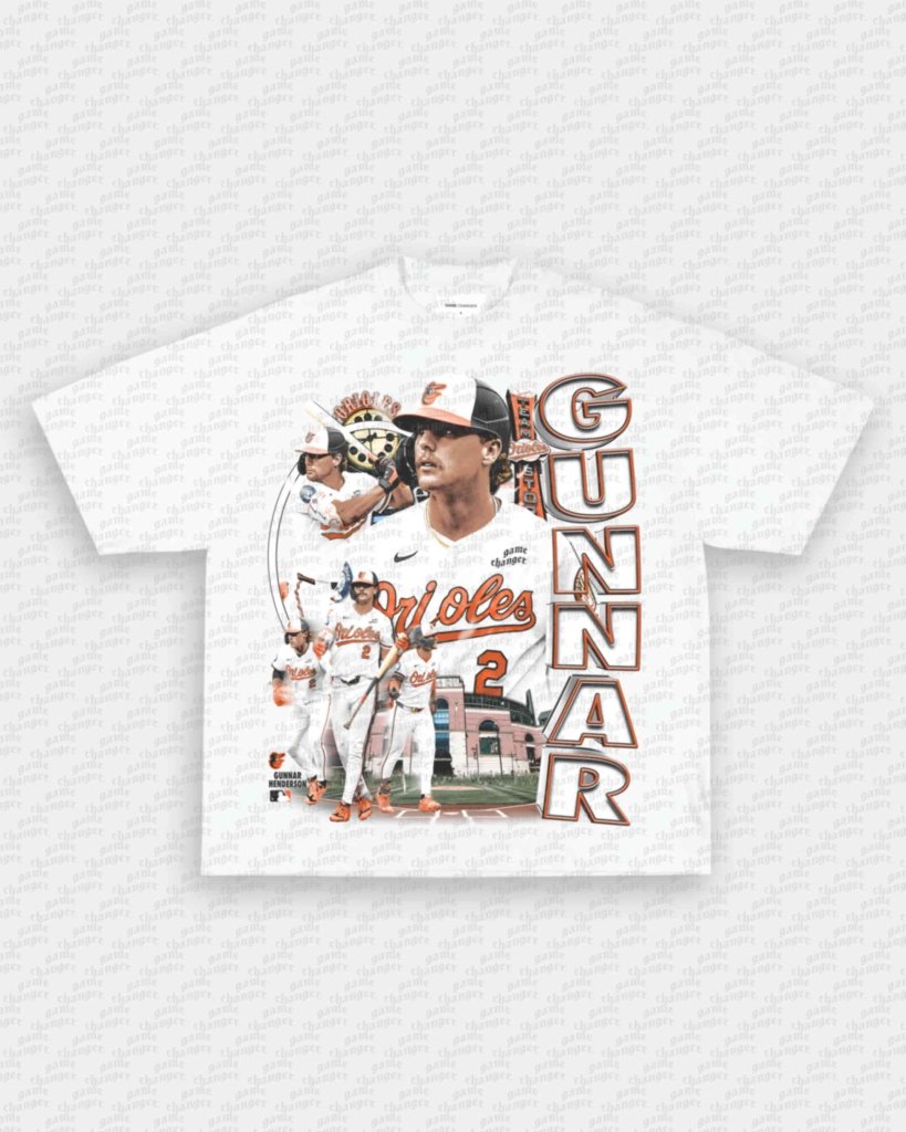 GUNNAR HENDERSON V3 TEE - VIP - GAME CHANGERS - GAME CHANGERS GRAPHIC TEE
