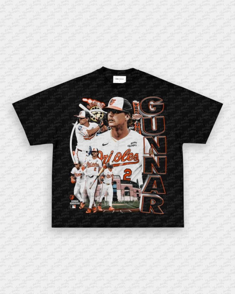 GUNNAR HENDERSON V3 TEE - VIP - GAME CHANGERS - GAME CHANGERS GRAPHIC TEE