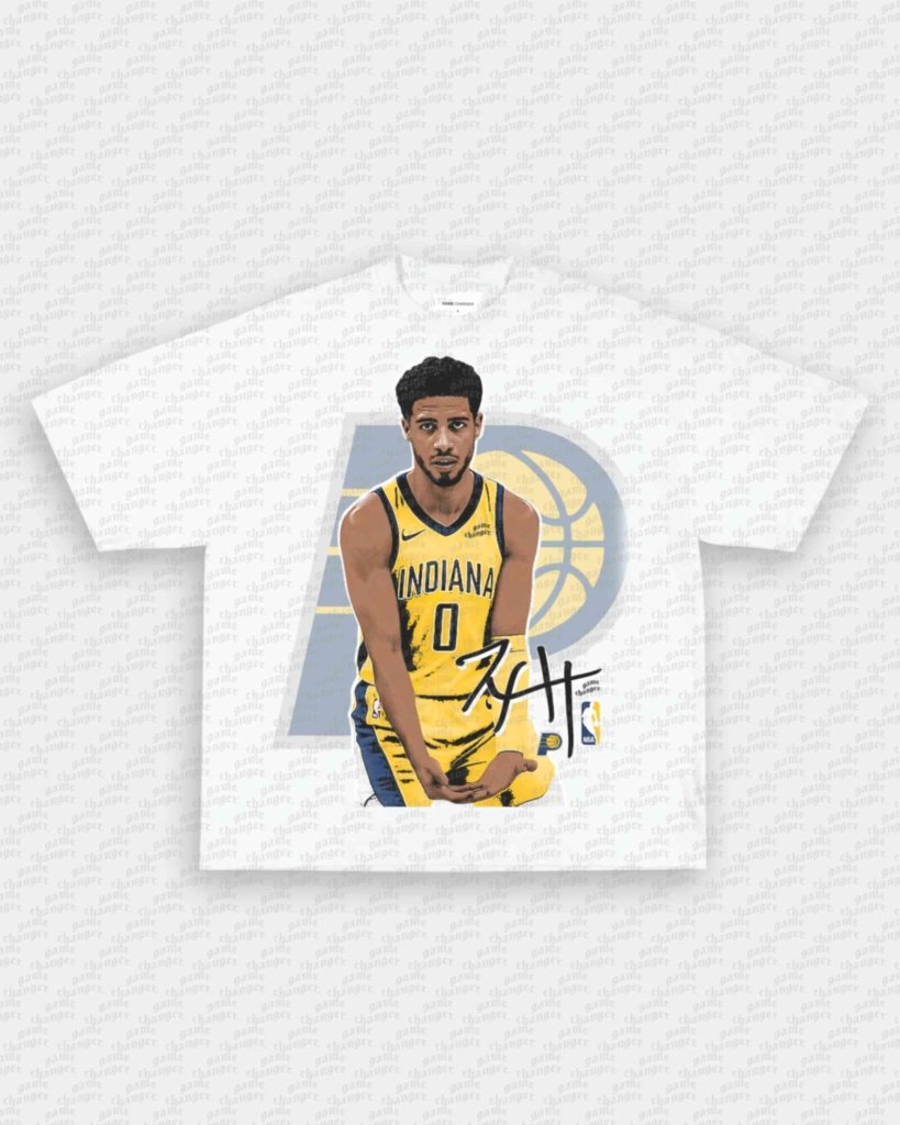 HALIBURTON TEE - VIP - GAME CHANGERS - GAME CHANGERS GRAPHIC TEE